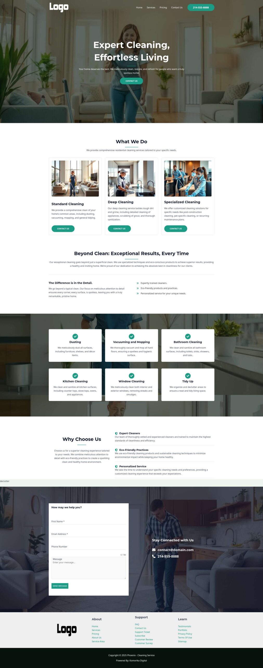 Home - Phoenix - Emerals - Cleaning Service