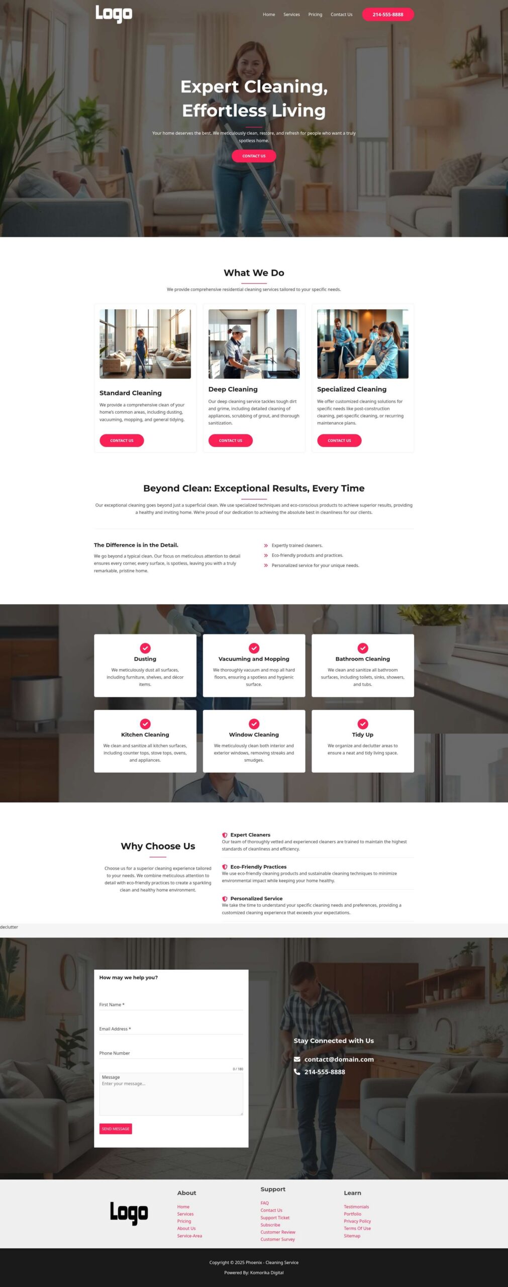 Home - Phoenix - Ruby - Cleaning Service