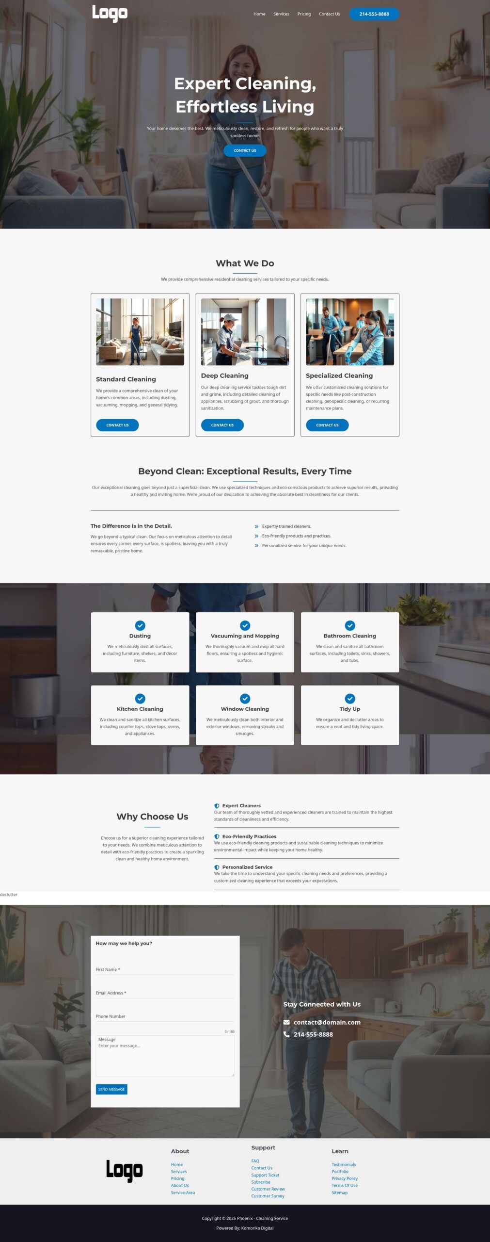 Home - Phoenix - Sapphire - Cleaning Service