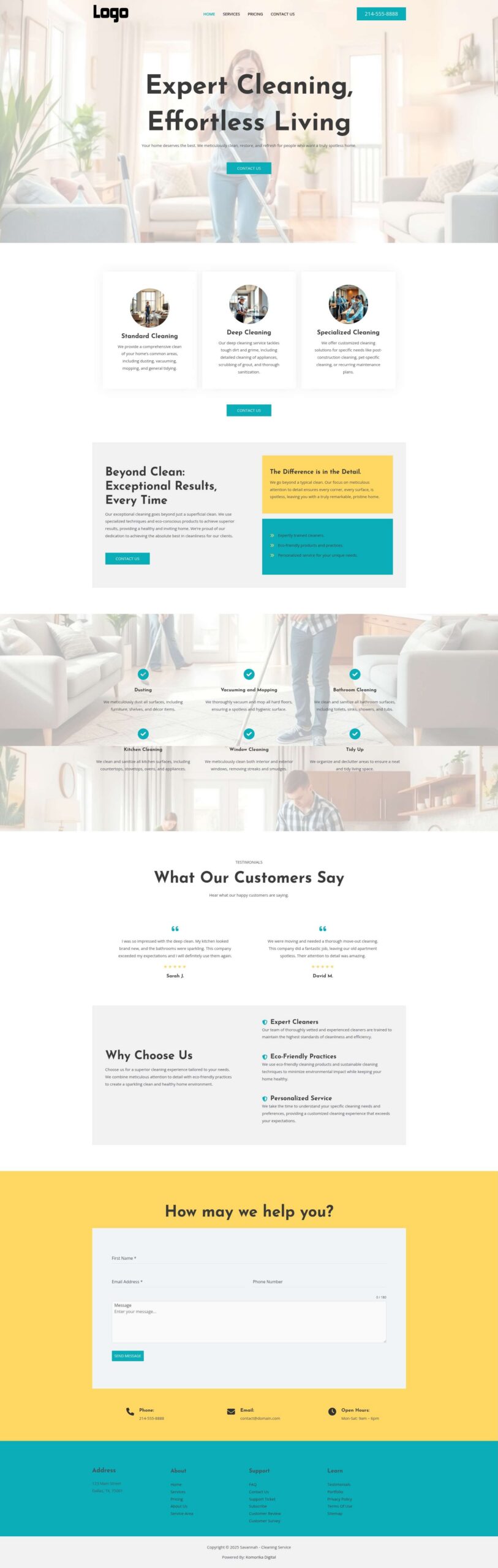 Home - Savannah - Emerald - Cleaning Service