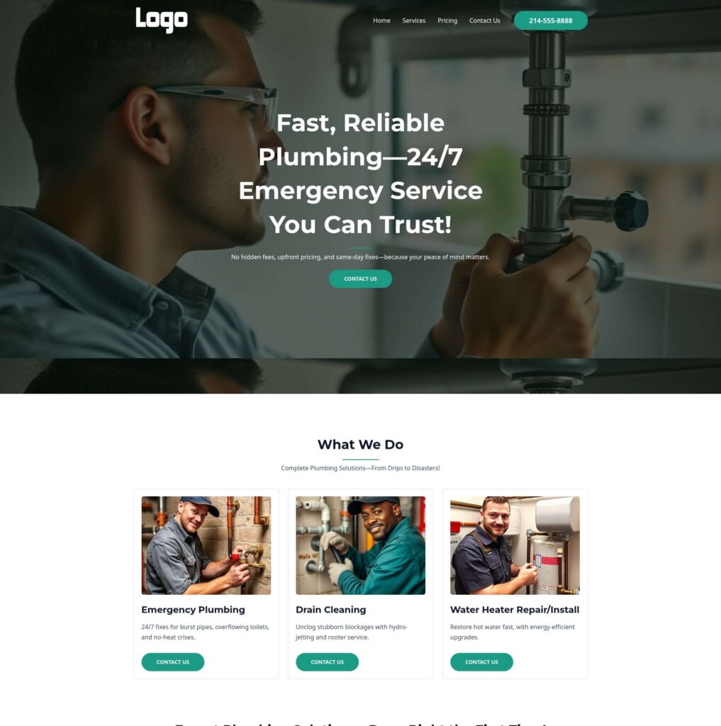 Home - Phoenix - Emerald - Plumber