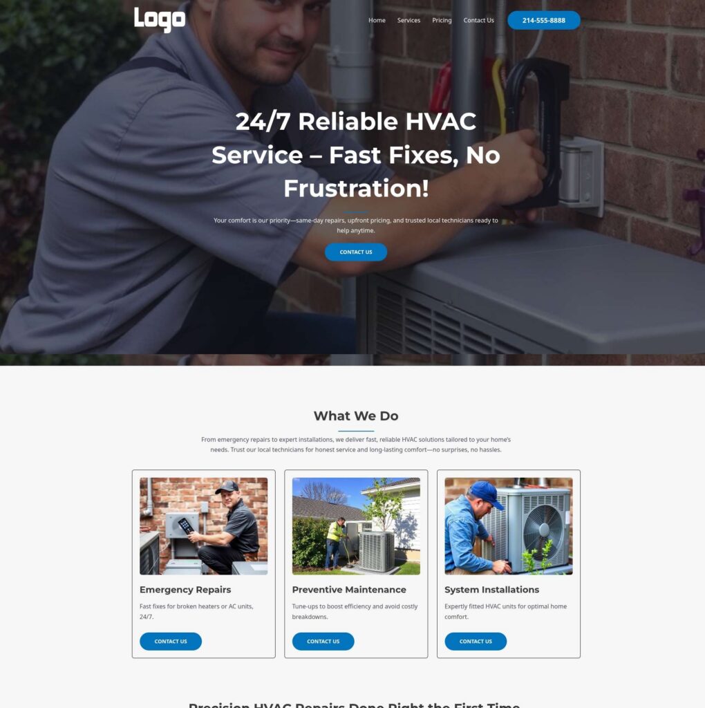 Home - Phoenix - Sapphire - HVAC Service