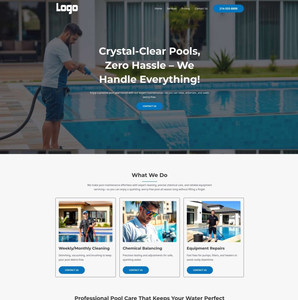 Home - Phoenix - Sapphire - Pool Cleaning Service