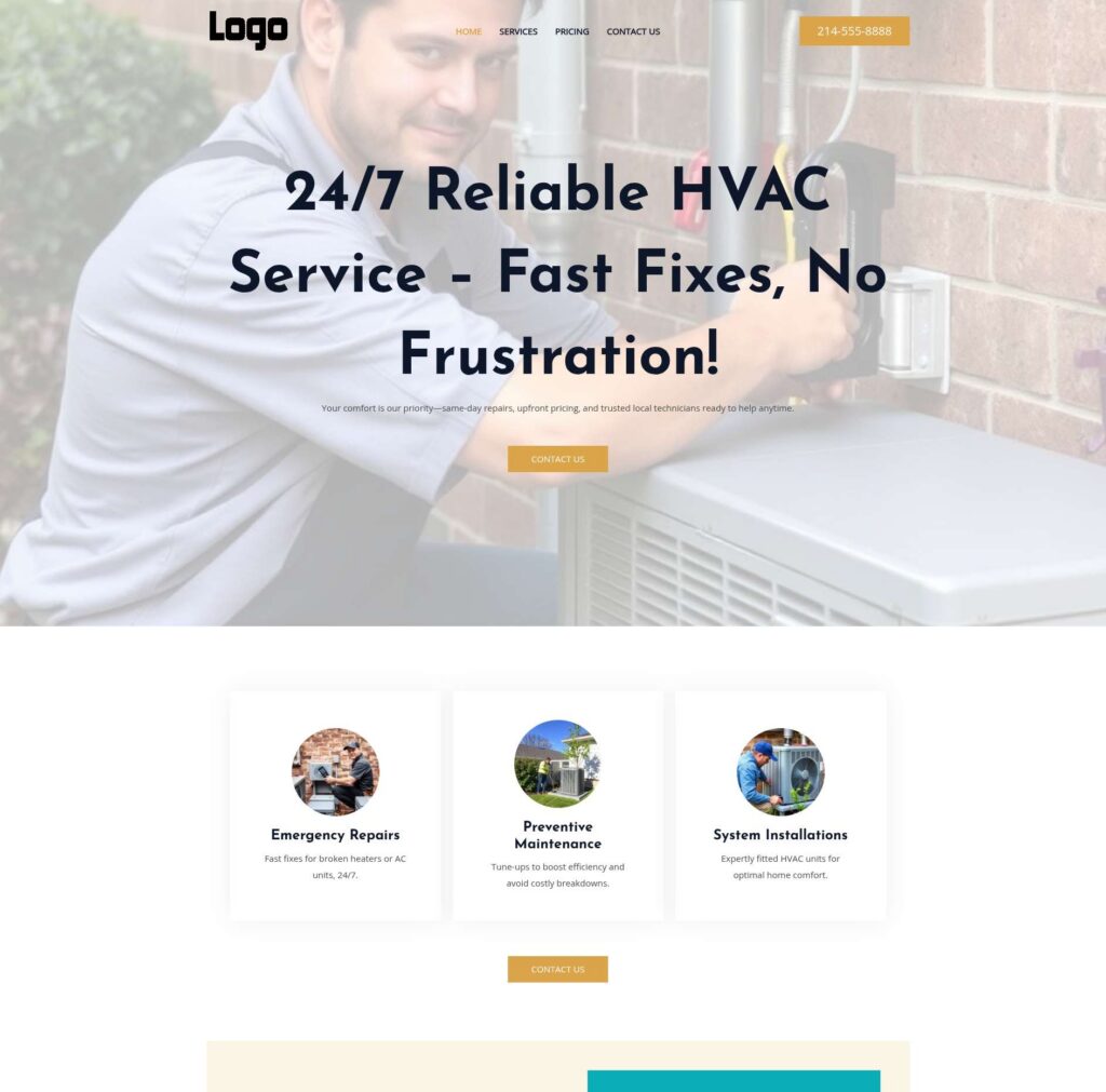 Home - Savannah - Amber - HVAC Service