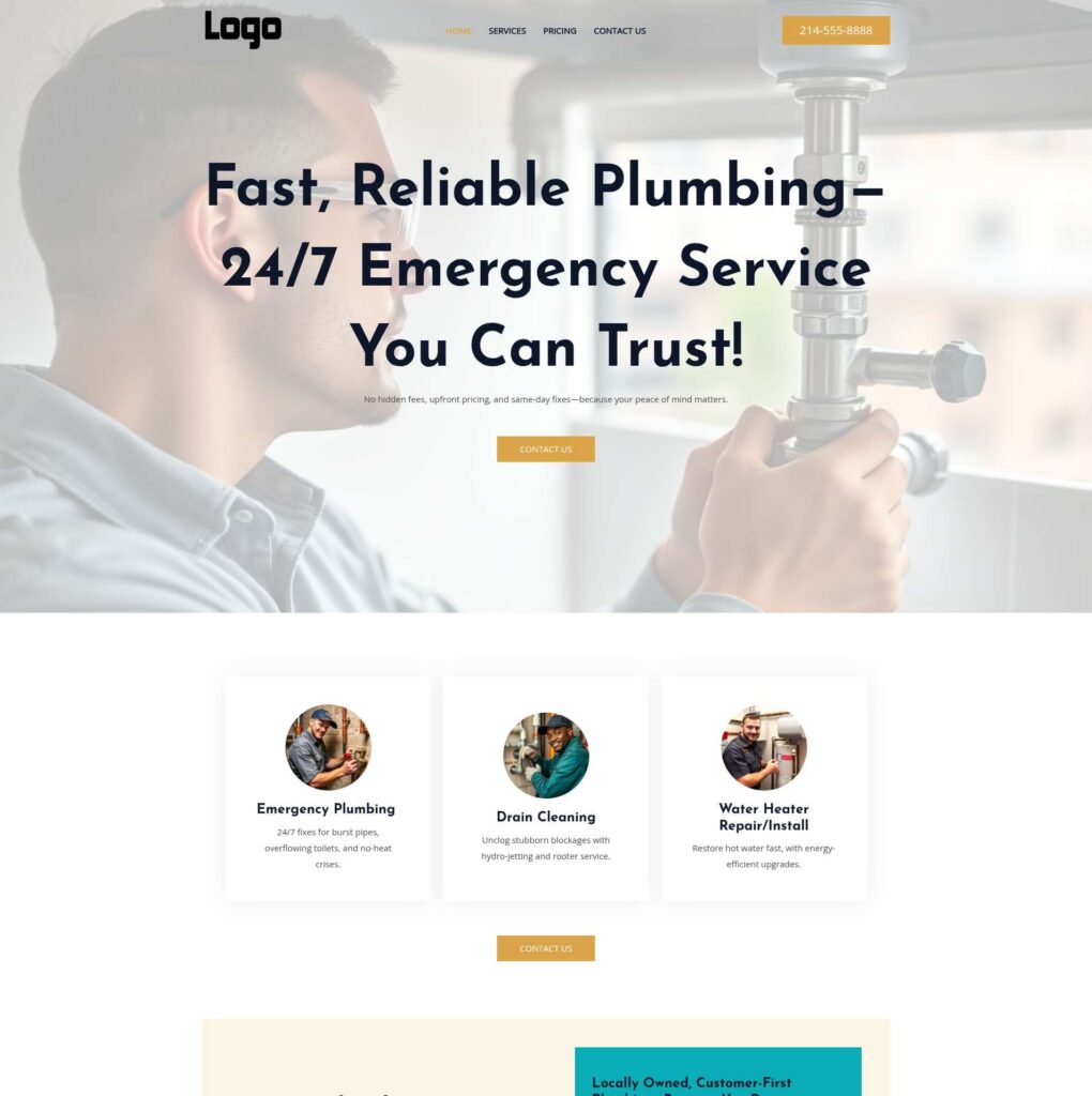 Home - Savannah - Amber - Plumber